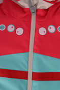 Оптом Горнолыжный костюм детский Valianly красного цвета 9006Kr в Самаре, фото 23