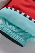 Оптом Горнолыжный костюм детский Valianly красного цвета 9006Kr в Самаре, фото 21