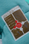 Оптом Горнолыжный костюм детский Valianly бирюзового цвета 9006Br в Сочи, фото 18