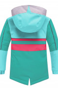 Оптом Горнолыжный костюм детский Valianly бирюзового цвета 9006Br в Самаре, фото 3