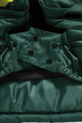 Оптом Горнолыжный костюм Valianly детский темно-зеленого цвета 90071TZ в Казани, фото 11
