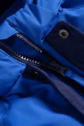 Оптом Горнолыжный костюм Valianly детский темно-синего цвета 90071TS, фото 9