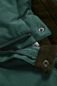 Оптом Горнолыжный костюм Valianly детский темно-зеленого цвета 90071TZ в Казани, фото 15