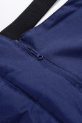 Оптом Горнолыжный костюм Valianly детский темно-синего цвета 90071TS, фото 17