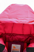 Оптом Горнолыжный костюм Valianly для девочки малинового цвета 90081M в Перми, фото 7