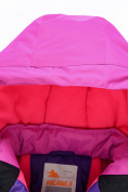 Оптом Горнолыжный костюм Valianly для девочки темно-фиолетового цвета 90081TF, фото 7