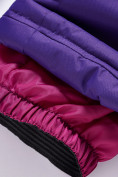Оптом Горнолыжный костюм Valianly для девочки темно-фиолетового цвета 90081TF, фото 23