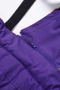 Оптом Горнолыжный костюм Valianly для девочки темно-фиолетового цвета 90081TF в Перми, фото 19
