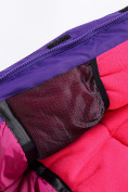 Оптом Горнолыжный костюм Valianly для девочки темно-фиолетового цвета 90081TF, фото 10