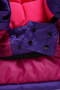 Оптом Горнолыжный костюм Valianly для девочки темно-фиолетового цвета 90081TF в Перми, фото 13
