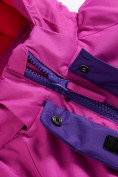 Оптом Горнолыжный костюм Valianly для девочки темно-фиолетового цвета 90081TF в Перми, фото 9