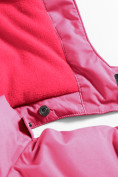 Оптом Горнолыжный костюм Valianly для девочки малинового цвета 90081M в Перми, фото 8
