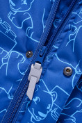 Оптом Горнолыжный костюм Valianly детский синего цвета 9011S, фото 10