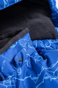 Оптом Горнолыжный костюм Valianly детский синего цвета 9011S, фото 9