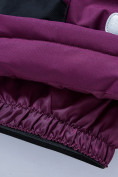 Оптом Горнолыжный костюм Valianly детский фиолетового цвета 9014F в Уфе, фото 20