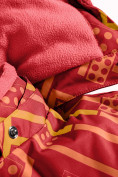 Оптом Горнолыжный костюм Valianly детский персикового цвета 9014P в Казани, фото 8