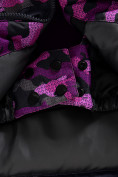 Оптом Горнолыжный костюм Valianly для девочки темно-фиолетового цвета 9016TF, фото 9
