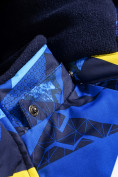 Оптом Горнолыжный костюм Valianly для мальчика синего цвета 9017S в Казани, фото 9