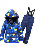 Оптом Горнолыжный костюм Valianly для мальчика синего цвета 9017S в Перми