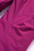Оптом Горнолыжный костюм Valianly для девочки малинового цвета 9018M, фото 22