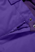 Оптом Горнолыжный костюм Valianly для девочки темно-фиолетового цвета 9018TF, фото 10