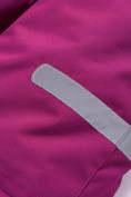 Оптом Горнолыжный костюм Valianly для девочки малинового цвета 9018M в Перми, фото 23