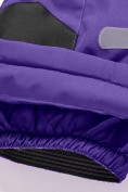 Оптом Горнолыжный костюм Valianly для девочки темно-фиолетового цвета 9018TF в Перми, фото 13