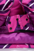Оптом Горнолыжный костюм Valianly для девочки малинового цвета 9020M в Перми, фото 12