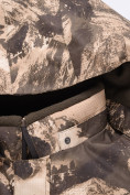 Оптом Горнолыжный костюм для мальчика Valianly коричневого цвета 9021K в Сочи, фото 11