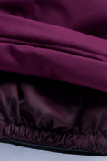 Оптом Горнолыжный костюм для девочки Valianly малинового цвета 9022M в Сочи, фото 21