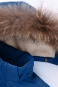 Оптом Парка зимняя для мальчика Valianly синего цвета 9041S в Перми, фото 8