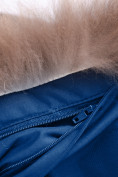 Оптом Парка зимняя для мальчика Valianly синего цвета 9041S в Перми, фото 9