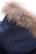 Оптом Парка зимняя для мальчика Valianly темно-синего цвета 9045TS в Оренбурге, фото 14