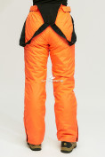 Оптом Женские зимние горнолыжные брюки оранжевого цвета 905O, фото 8