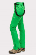 Оптом Брюки горнолыжные женские зеленого цвета 905Z, фото 2