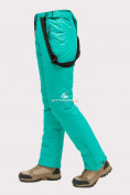 Оптом Брюки горнолыжные женские зеленого цвета 905-1Z в Самаре, фото 5