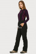 Оптом Брюки горнолыжные женские черного цвета 906Ch, фото 2