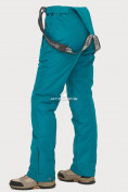 Оптом Брюки горнолыжные женские темно-зеленого цвета 906TZ, фото 6