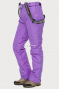 Оптом Брюки горнолыжные женские фиолетового цвета 906F, фото 6