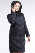 Оптом Куртка зимняя женская классическая черного цвета 9102_01Ch в Перми, фото 7