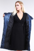 Оптом Куртка зимняя женская классическая темно-синего цвета 9102_22TS в Омске, фото 7