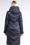 Оптом Куртка зимняя женская классическая темно-серого цвета 9102_29TС, фото 5