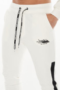 Оптом Спортивный костюм трикотажный белого цвета 91311Bl в Перми, фото 8