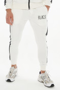 Оптом Спортивный костюм трикотажный белого цвета 9153Bl в Перми, фото 7