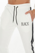 Оптом Спортивный костюм трикотажный белого цвета 9153Bl в Перми, фото 8