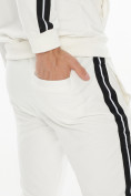 Оптом Спортивный костюм трикотажный белого цвета 9153Bl, фото 9