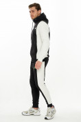 Оптом Спортивный костюм трикотажный черного цвета 9154Ch в Перми, фото 3