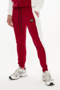 Оптом Спортивный костюм трикотажный красного цвета 9154Kr в Перми, фото 7