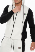 Оптом Спортивный костюм трикотажный белого цвета 9154Bl, фото 9