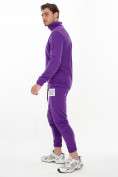 Оптом Спортивный костюм анорак фиолетового цвета 9155F в Казани, фото 3